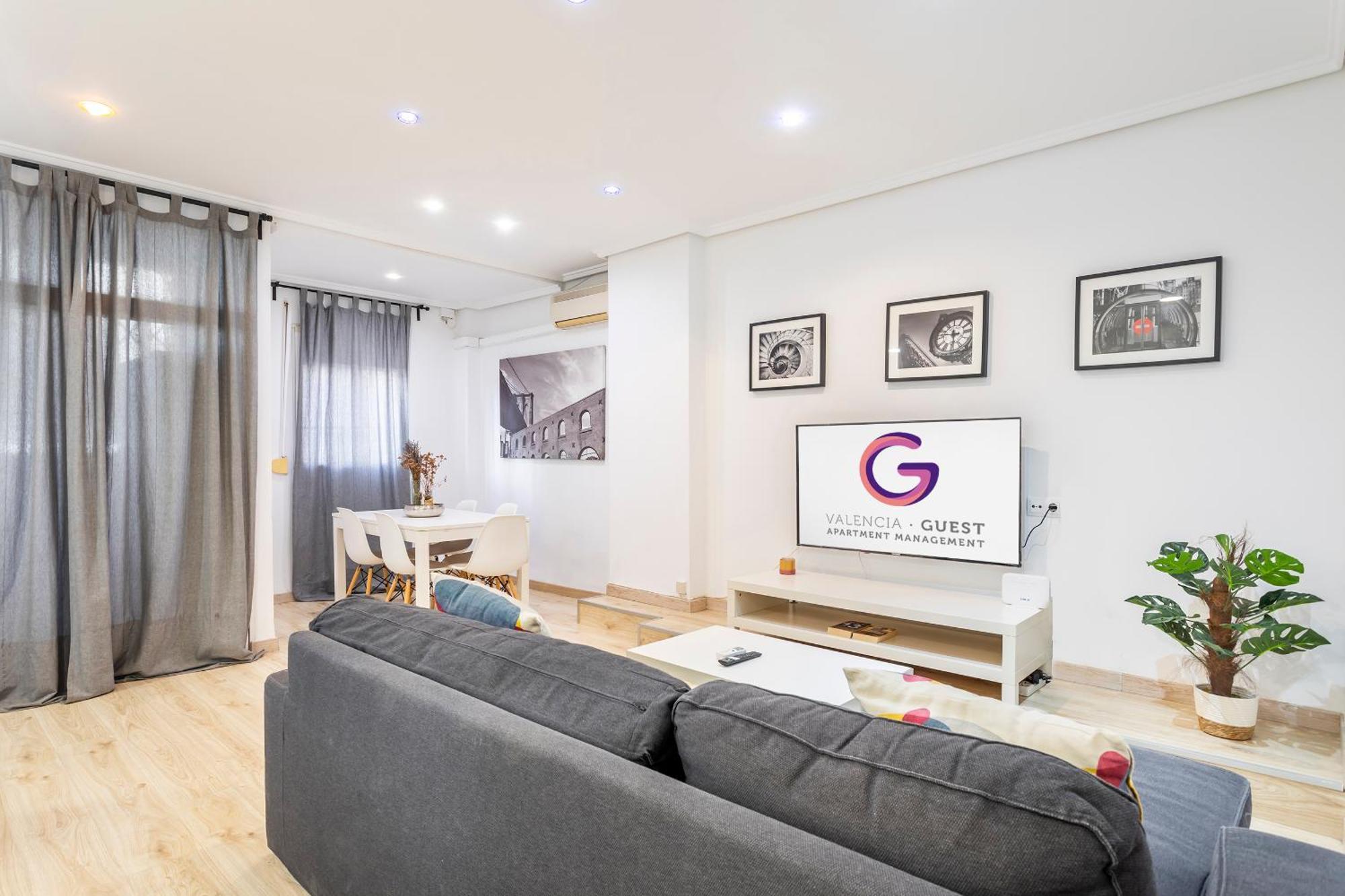 Apartment Centrico, 2 Habitaciones, Confort Ascensor,wifi Ac Valencia