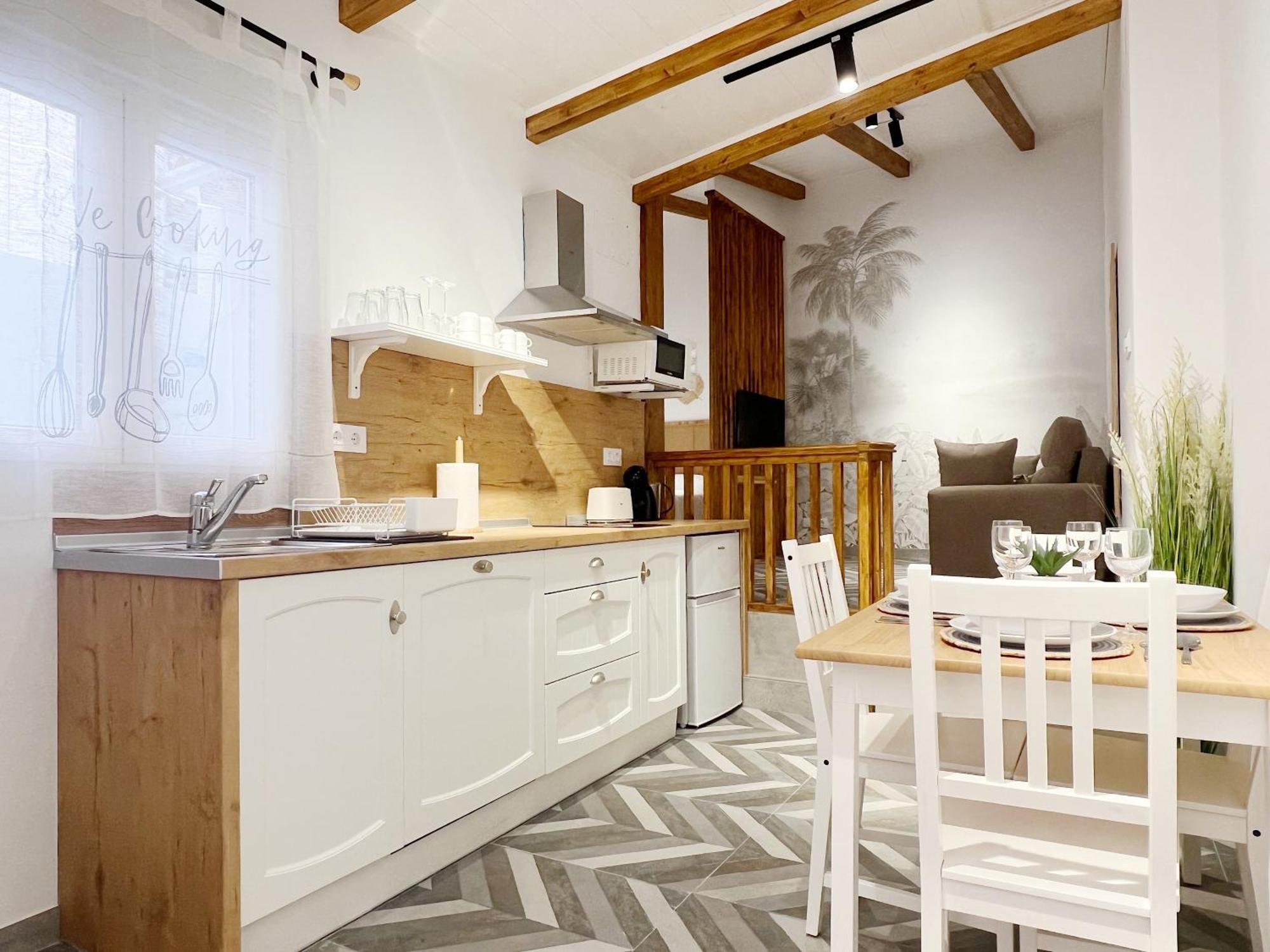 Encantador Vigas De Madera Apartamento Valencia