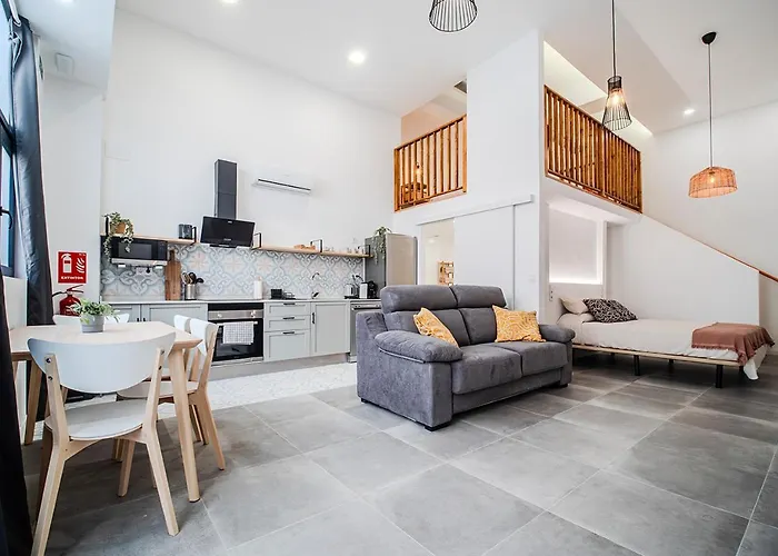 Aroma De Valencia II Cozy Studio With Loft