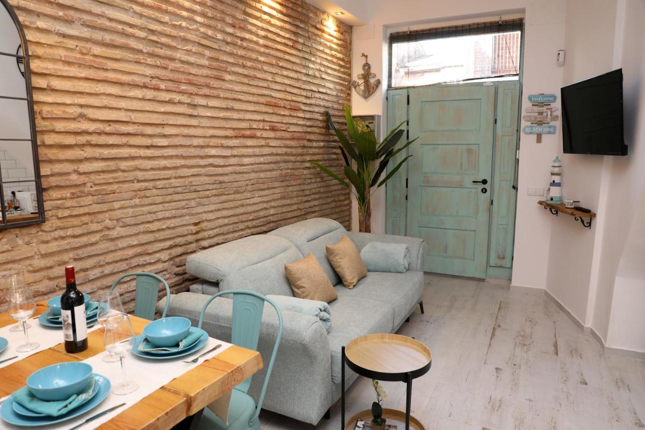 Vintage Loft Beach, Private Terrace Wifi Apartment Valencia