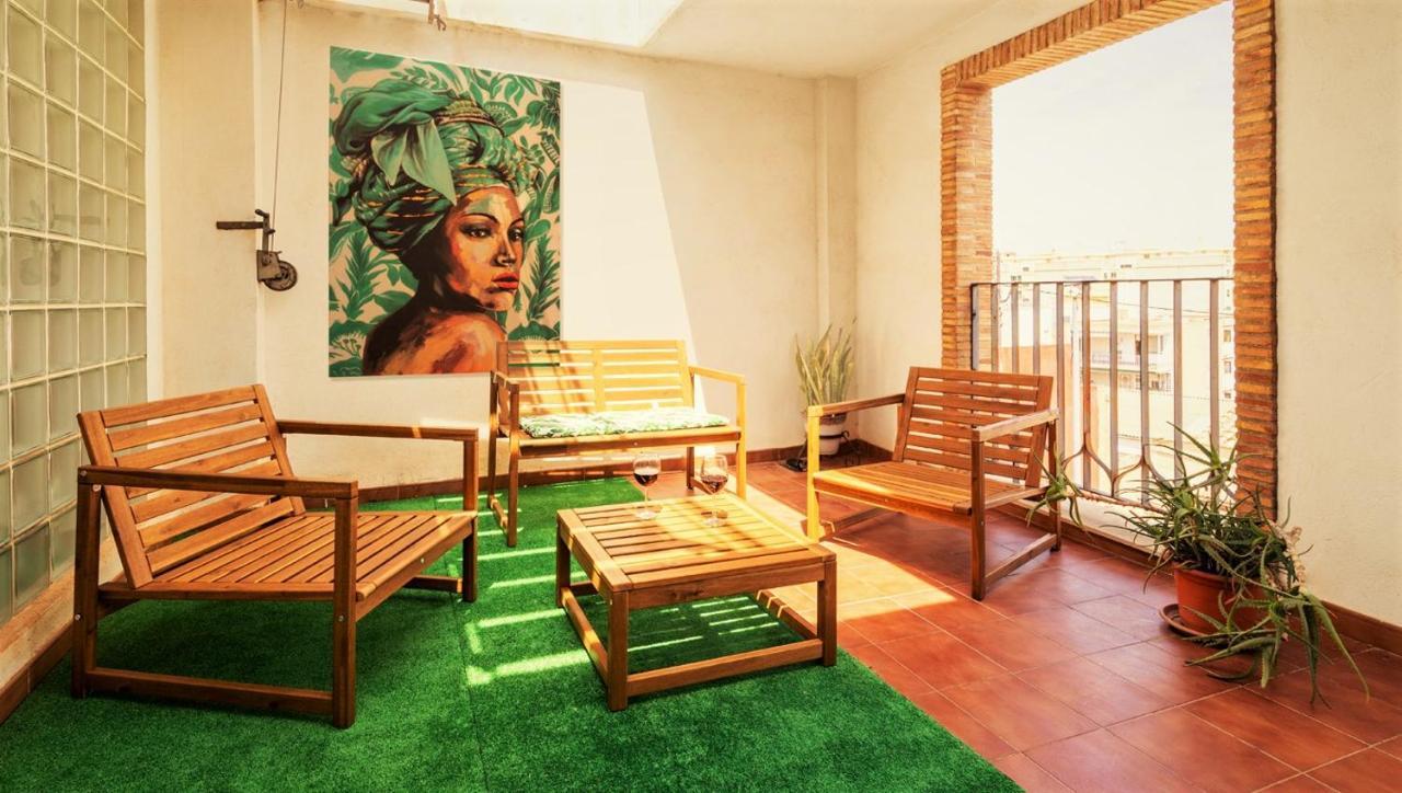 Apartamento Penthouse Duplex In A 4 Floors Spanish House -8 Min To Center By Metro Valencia
