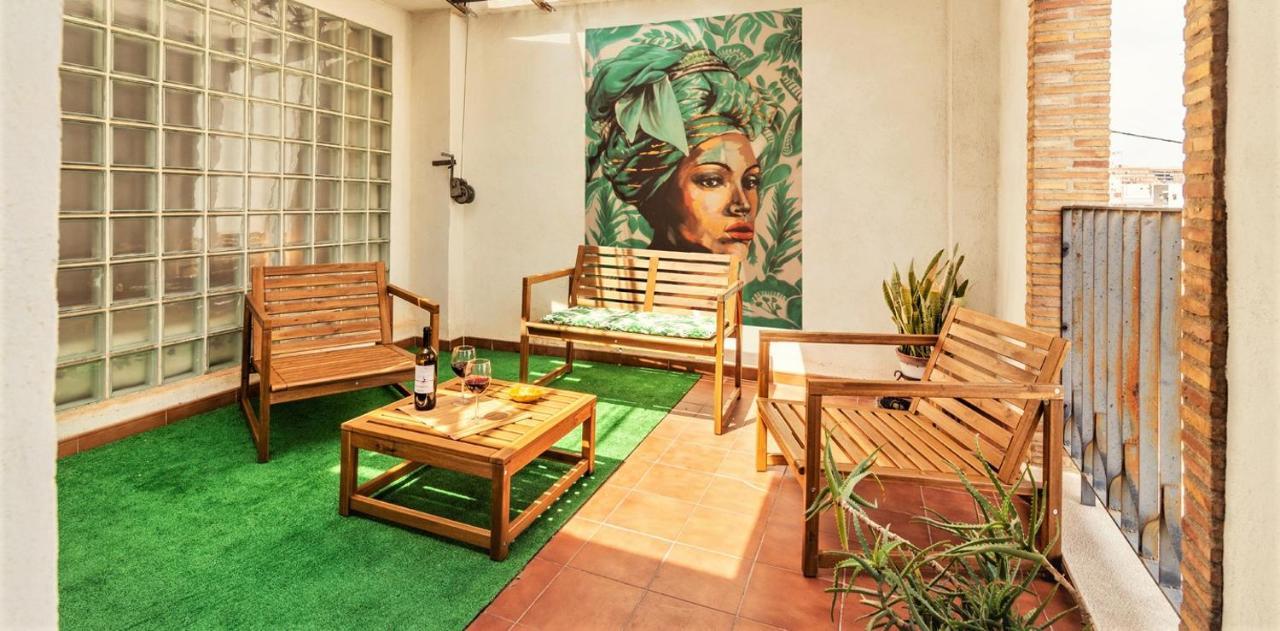 Apartamento Penthouse Duplex In A 4 Floors Spanish House -8 Min To Center By Metro *
