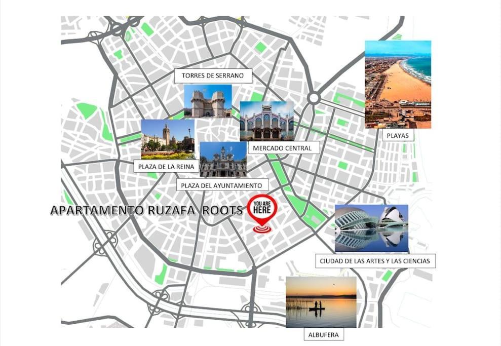 Ruzafa Roots, 12 Min To Centre, Smart Tv, Wine Valencia