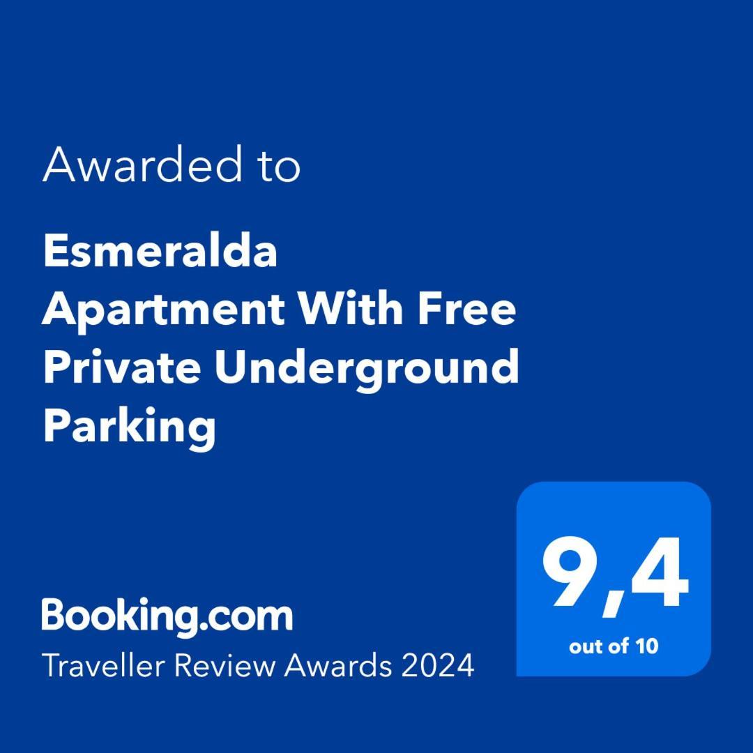 Esmeralda With Free Private Underground Parking Apartamento *
