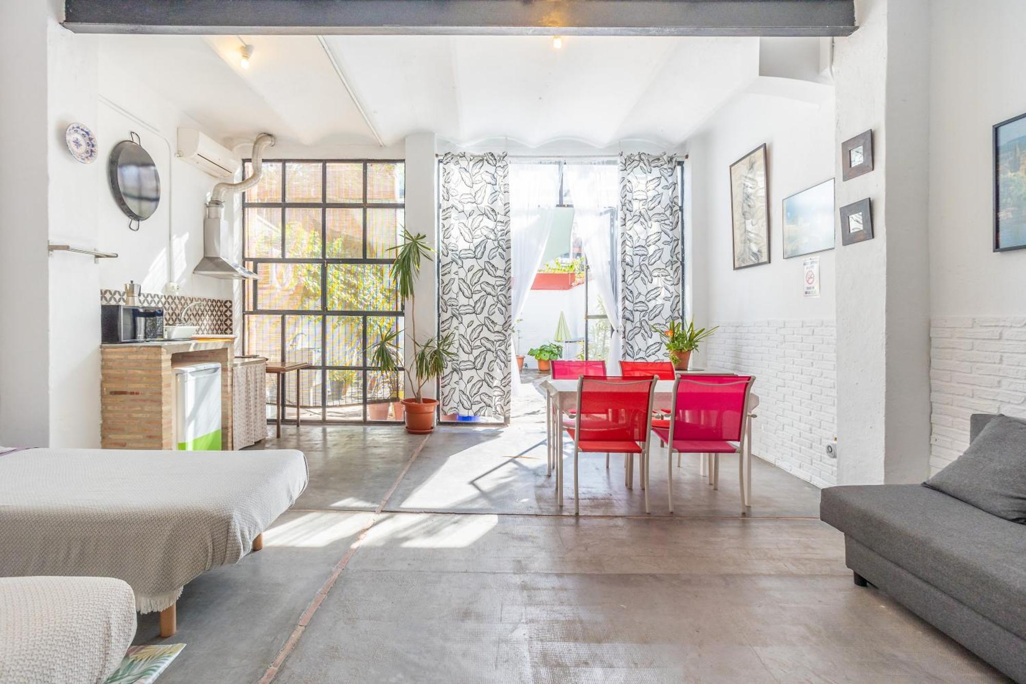 Vintage Con Wifi Y Terraza Privada Apartamento *