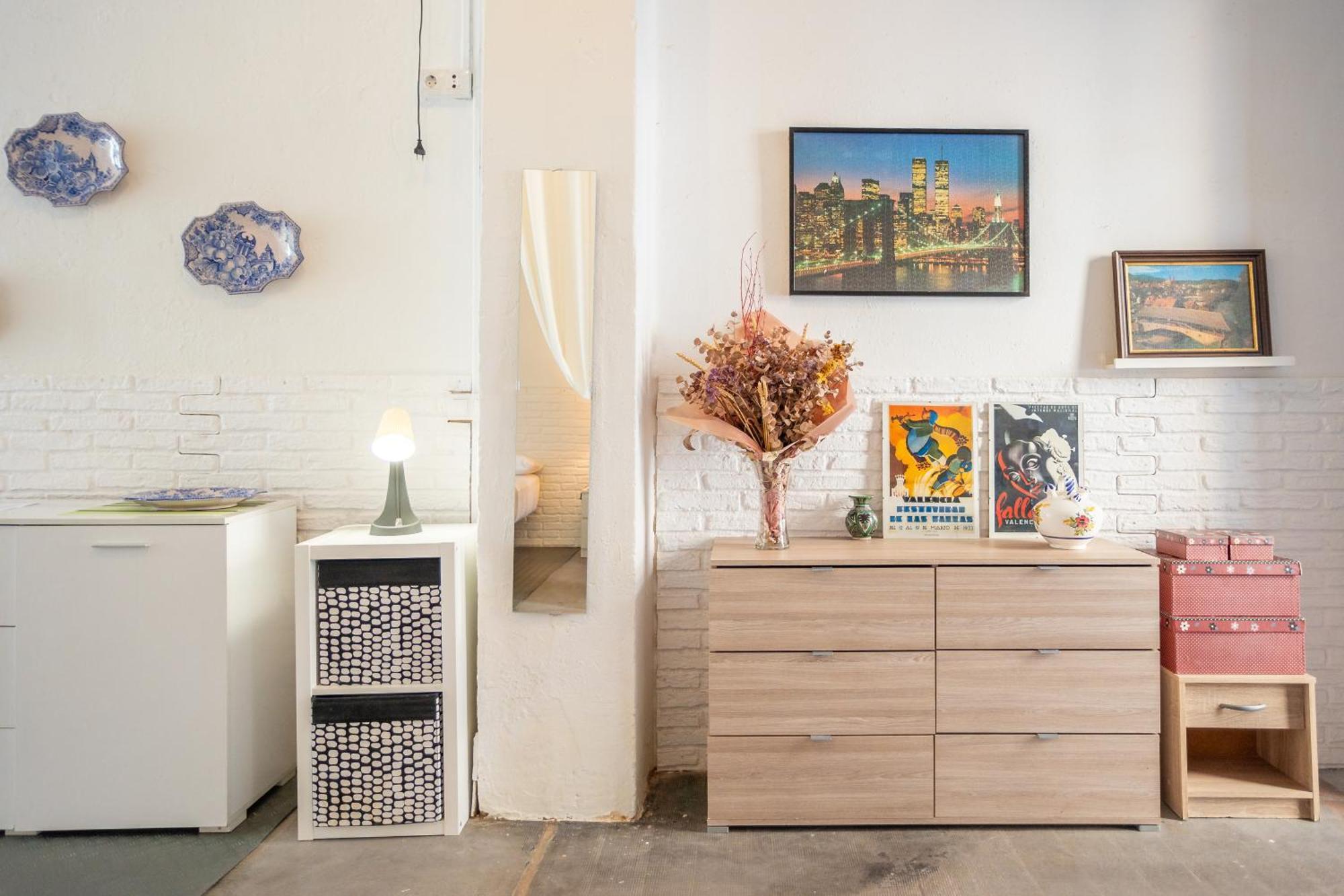 Vintage Con Wifi Y Terraza Privada Apartamento