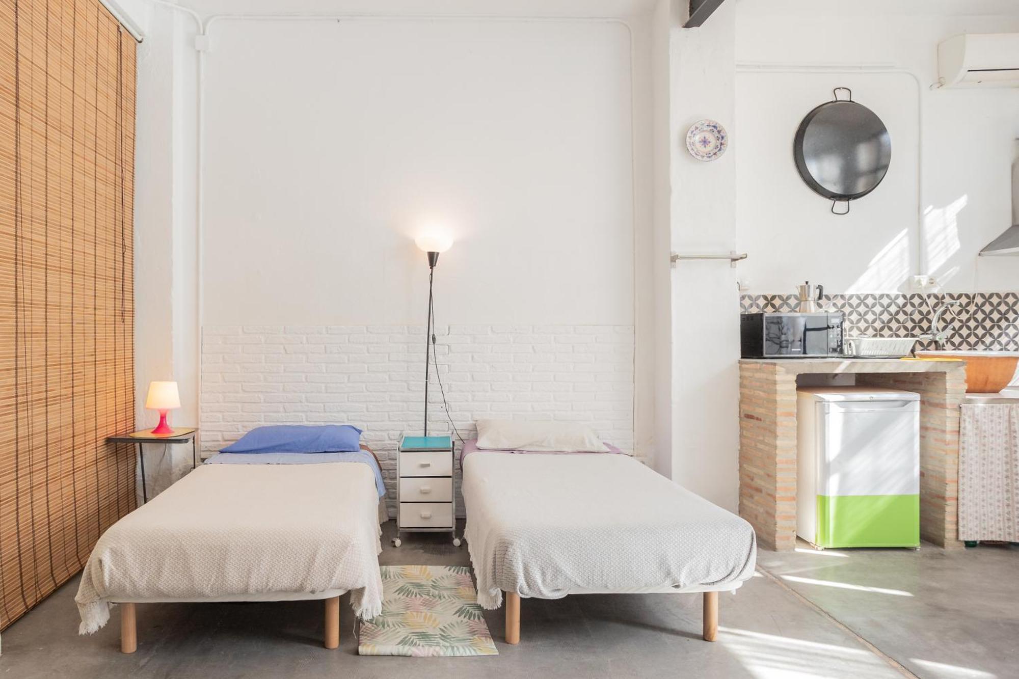 Vintage Con Wifi Y Terraza Privada Apartamento Valencia