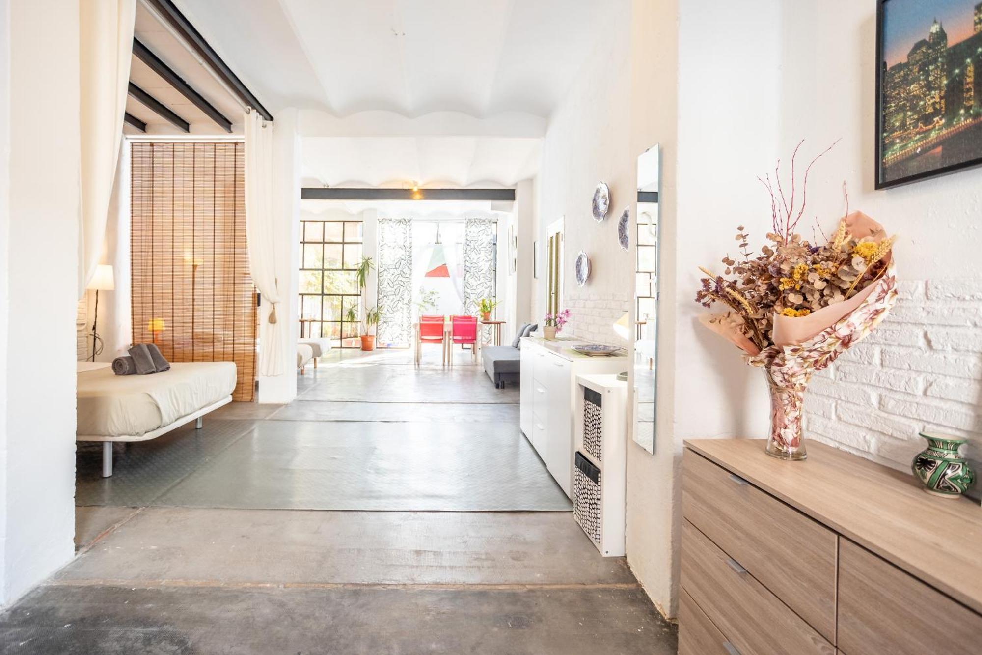 Vintage Con Wifi Y Terraza Privada Apartamento