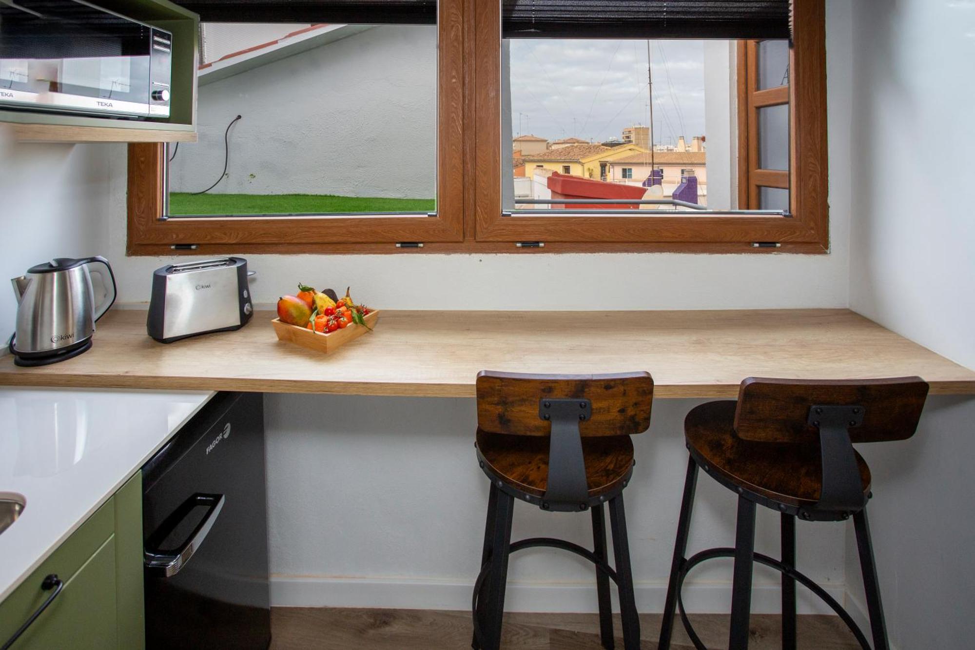 El Carmen Valencia, Estudio Con Terraza Apartamento *