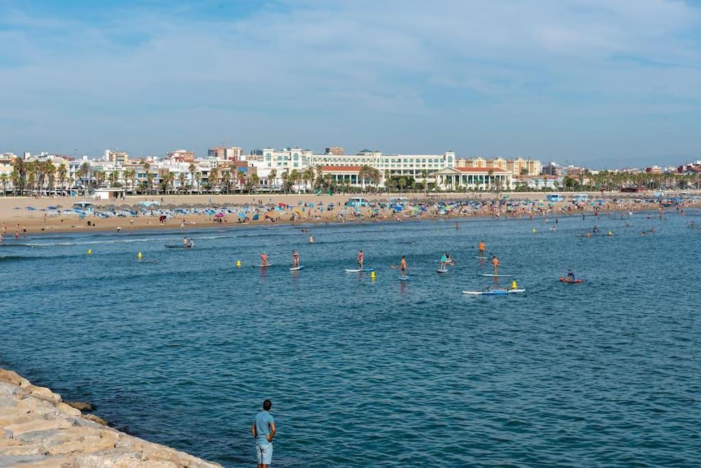 Malvalindabeach Loft Benlliure Malvarrosa/patacona Apartment Valencia