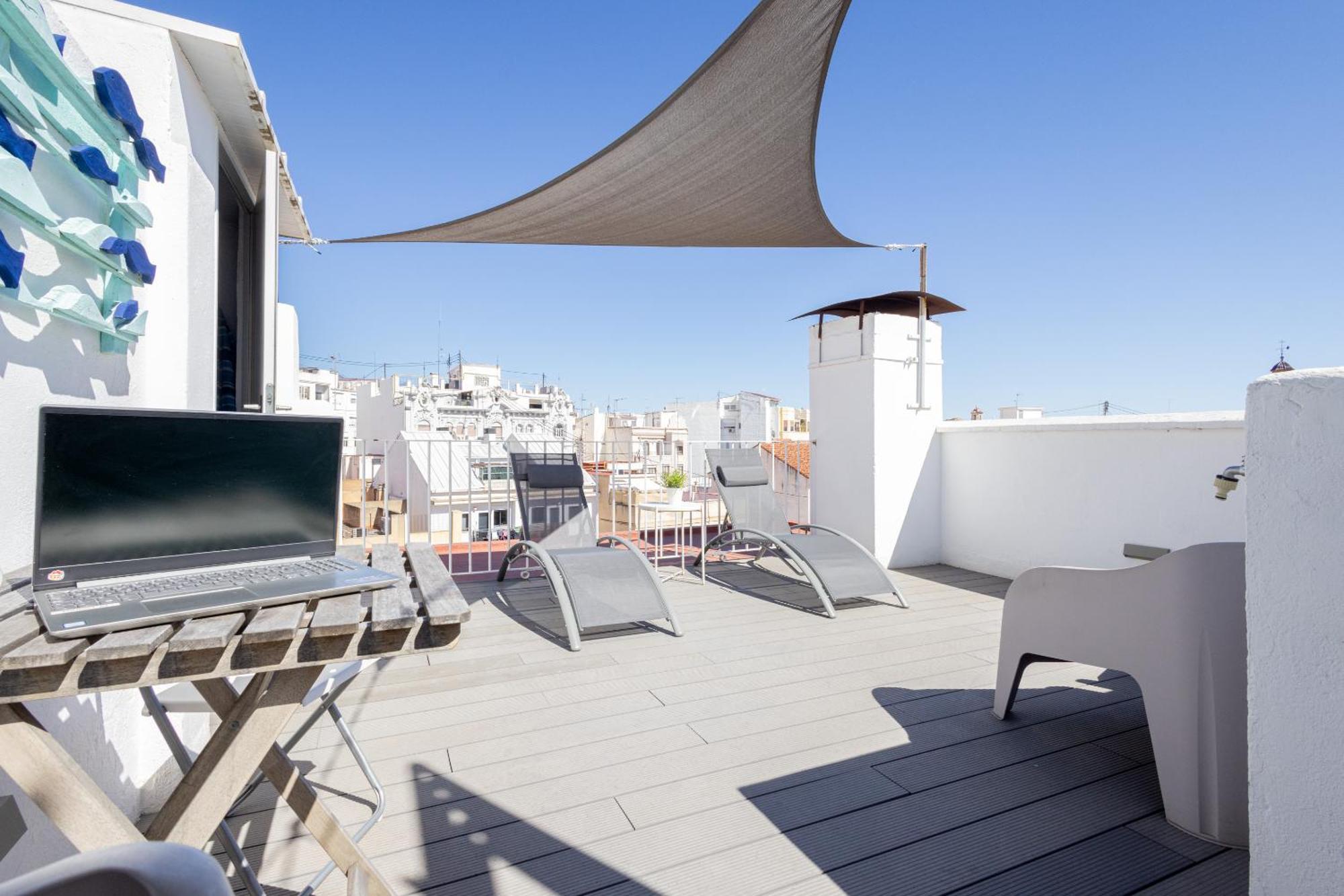Apartment Florit Flats - Atico Oasis De Ruzafa Valencia