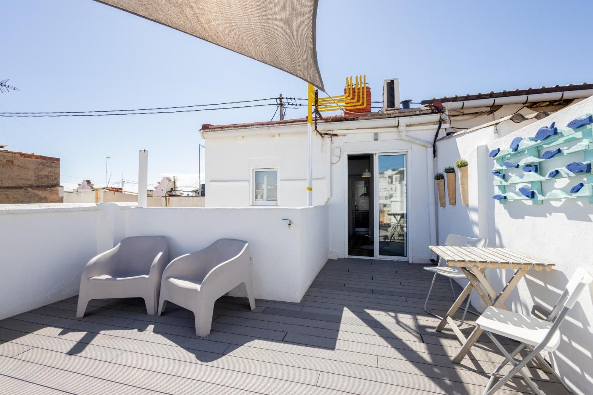 Apartment Florit Flats - Atico Oasis De Ruzafa Valencia