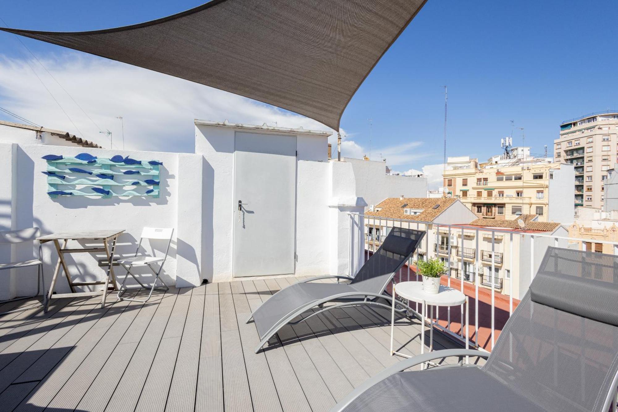 Apartment Florit Flats - Atico Oasis De Ruzafa Valencia
