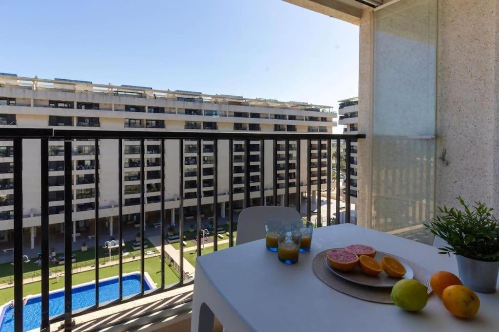 Apartamento Alboraya Con Vista Al Mar Y Piscina